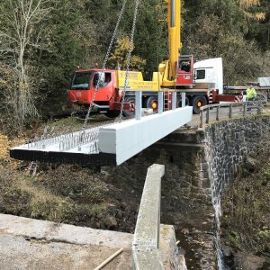 Risanamento del ponte a Gissmann (2017)